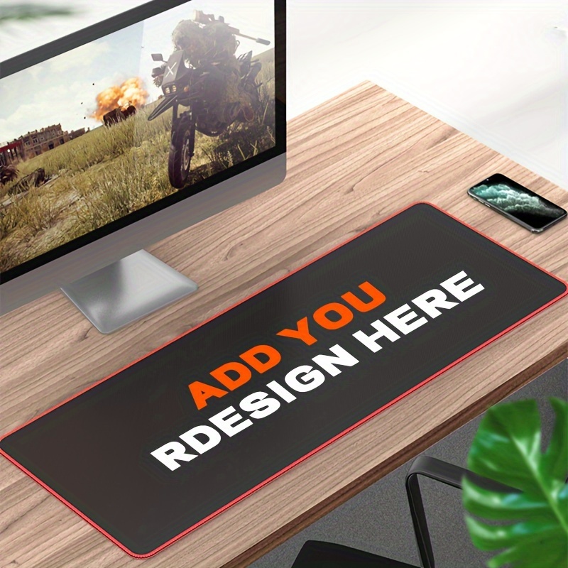 Laptop Accessories Images - カスタムXXL滑り止めマウスパッド - ゲームやオフィスデスク用、オリジナル画像/ロゴ/テキスト入り、PC、ラップトップ対応のコンピューターアクセサリー