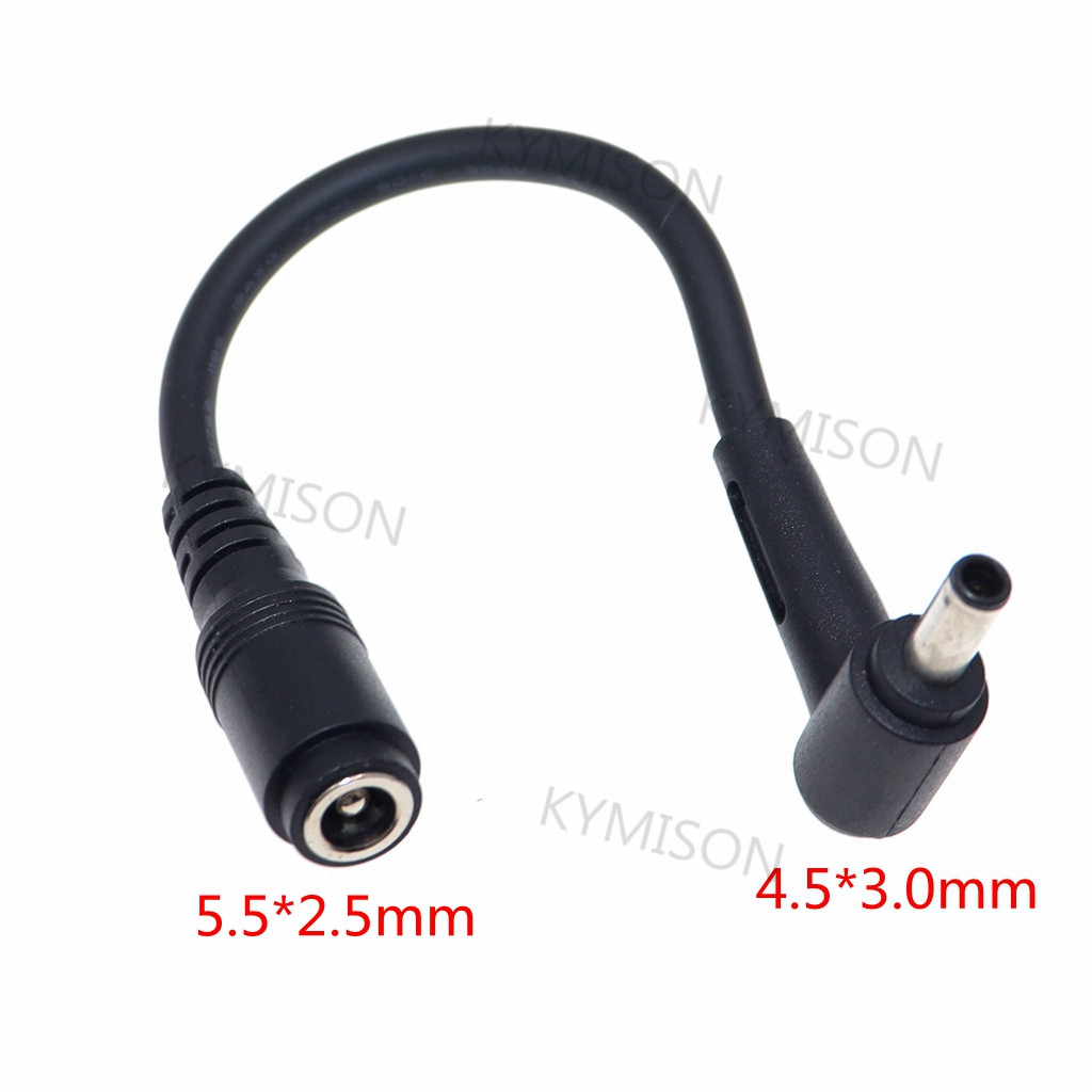 Laptop Lock Cable - DC ジャック 5.5*2.5 メス - 4.5*3.0