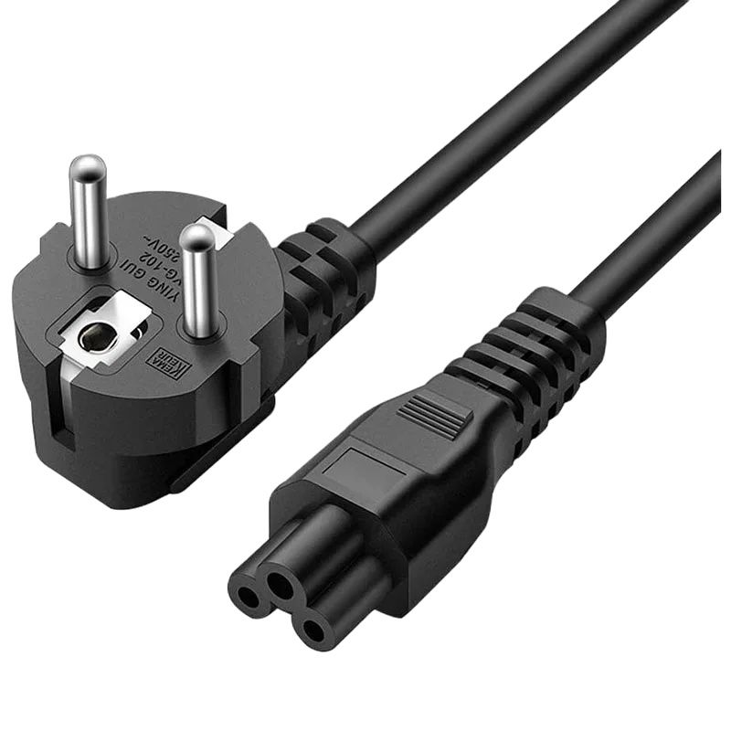 Laptop Lock Cable - 1.5 メートル EU ユニバーサルラップトップ 3 ピン充電器プラグ電源アダプタコードケーブル