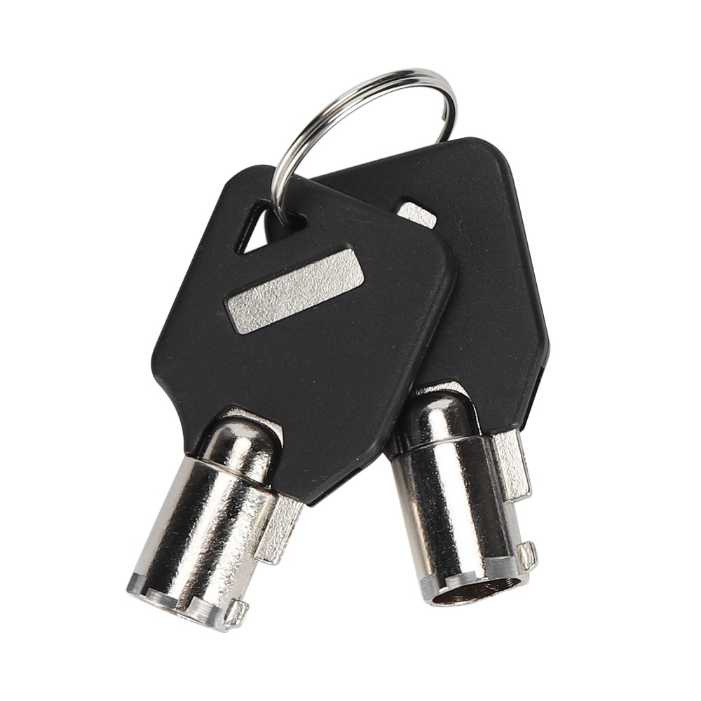 Laptop Lock Cable - 3*7キーホール式ラップトップロック、2mケーブルと2キー付き、コンピューターロック、回転式ジョイント、亜鉛合金製、OS/X /Lenovo/ Asus/ iMac /Surface対応