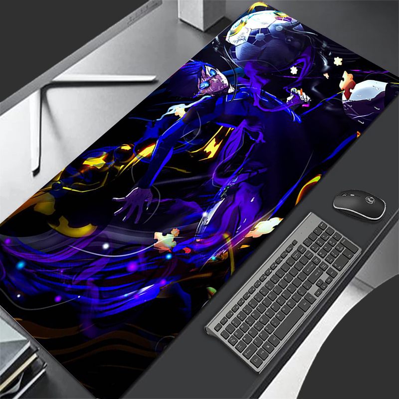 青い滑り止めのマウスパッド,大型のラップトップ,PC,ゲーム - Laptop Accessories Images のレビューと価格