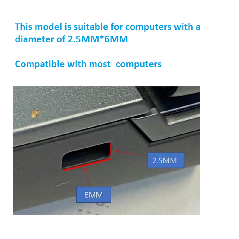 コンピュータロックラップトップロックに適した 6 ミリメート - Laptop Lock Cable のレビューと価格