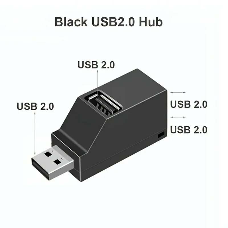USB 3.0 2.0 回転可能な 3 ポートハブスプリッタ - Laptop Accessories Hub のレビューと価格