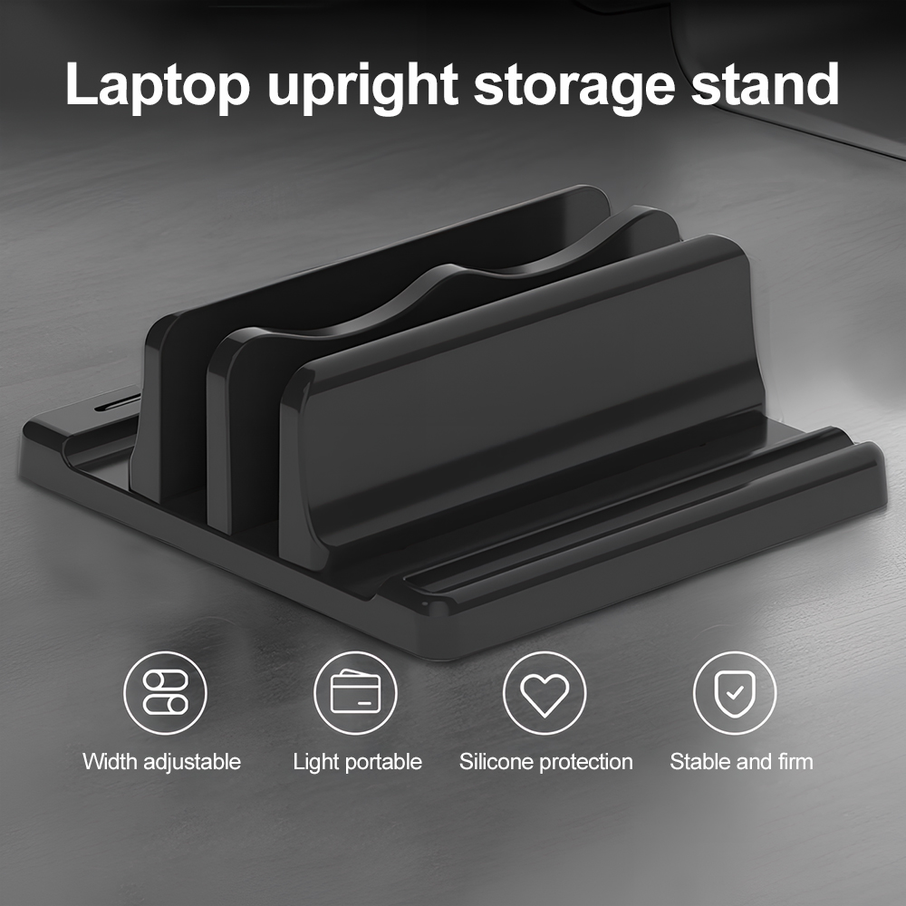 オフィス ABS ラップトップスタンド 垂直に置くとデスクス - Laptop Accessories Parts のレビューと価格