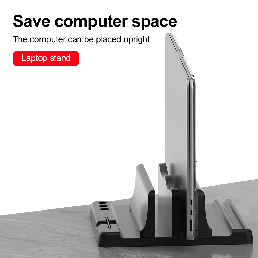 オフィス ABS ラップトップスタンド 垂直に置くとデスクス - Laptop Accessories Parts のレビューと価格