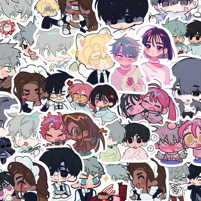 80 ピース/セット漫画アニメエイリアンステージかわいいステ - Laptop Accessories To Gift のレビューと価格