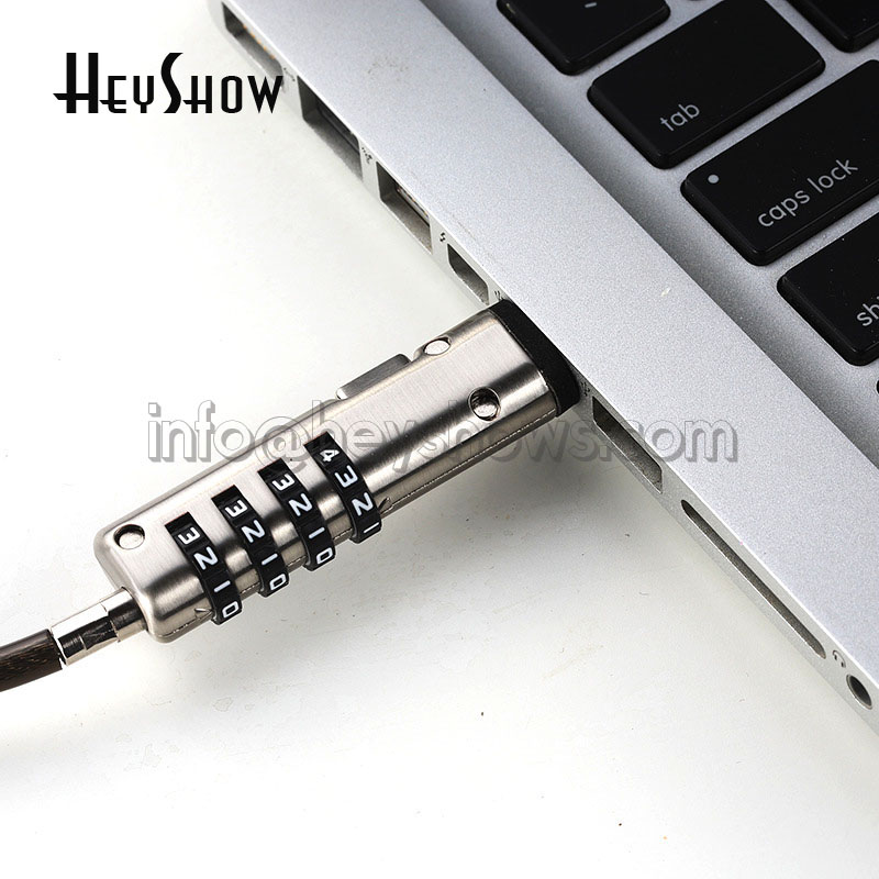 4桁のパスワードで保護されたUSBポートラップトップセキュリ - Laptop Lock Cable のレビューと価格