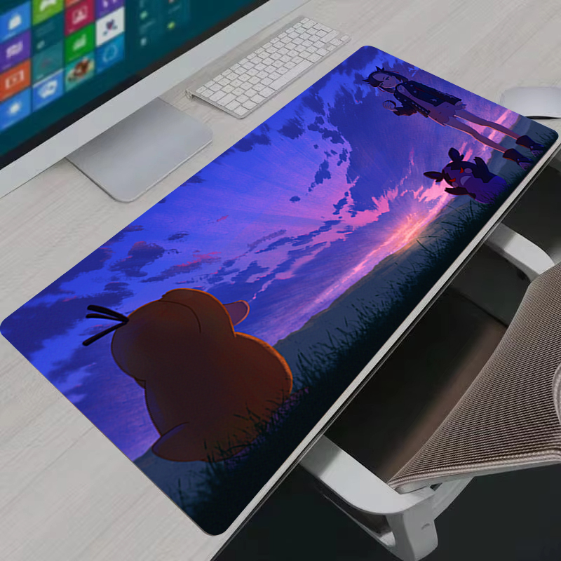 マウスパッドアニメ P-ポケモン Psyduck XXL 大 - Laptop Accessories Bundle のレビューと価格