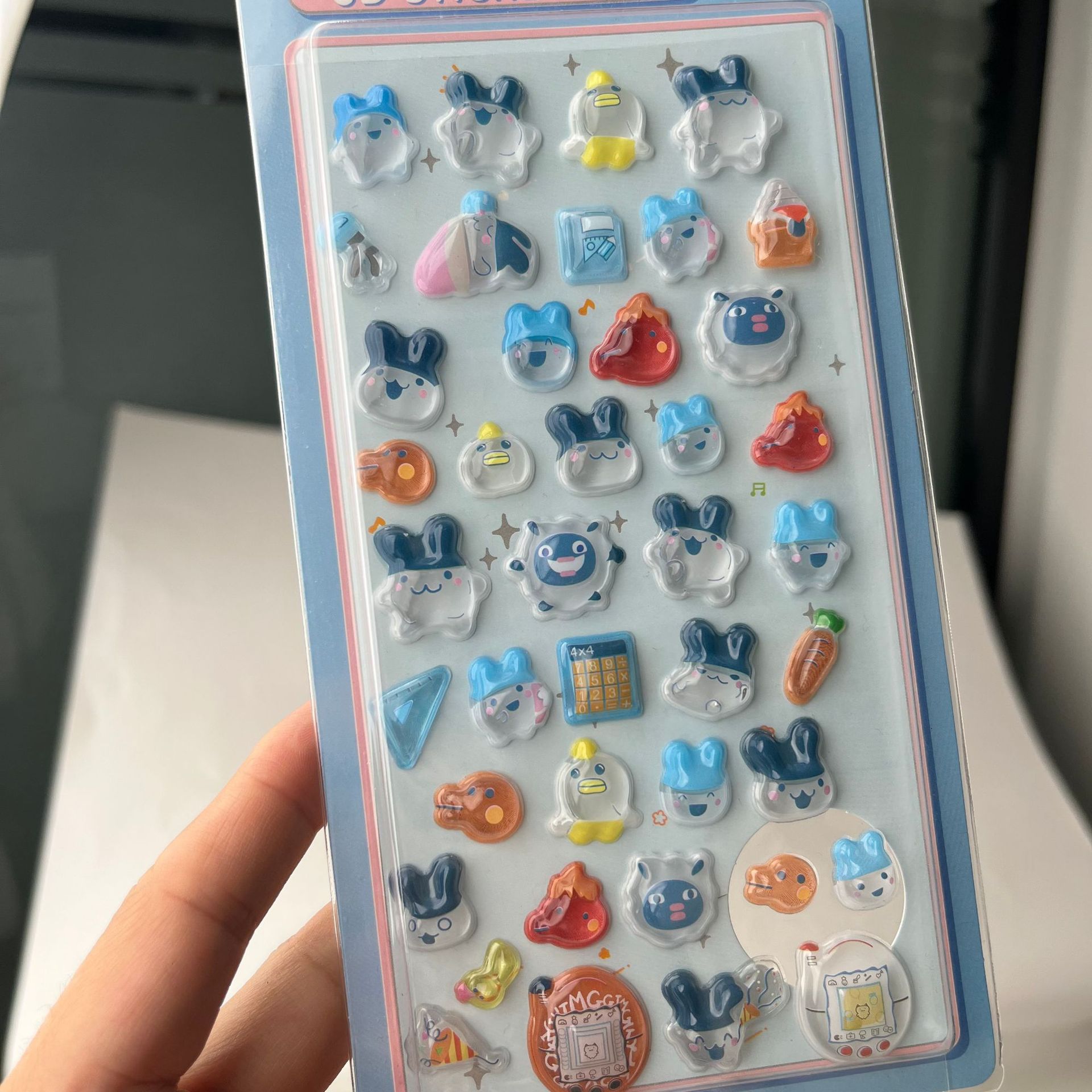 かわいいたまごっち 3D ふわふわステッカーレトロデジタルペ - Laptop Accessories Parts のレビューと価格