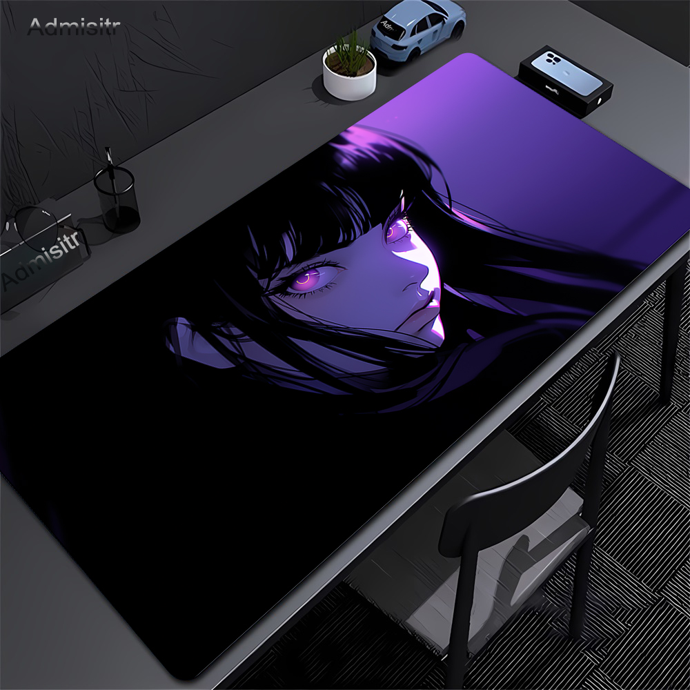 XXL マウスパッド PC パープルアニメガールゲーマーマウ - Laptop Accessories Bundle のレビューと価格